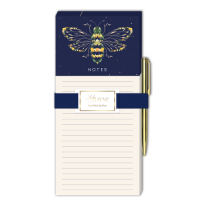 Garden Bee Magnetic List Pad With Pen Product