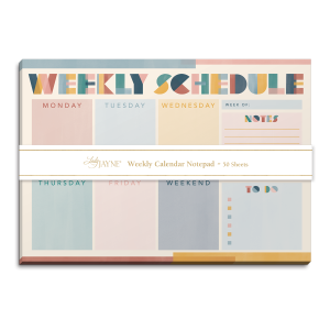 Modern Teacher Weekly Calendar Notepad Product