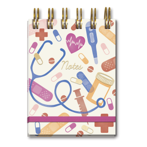 Nurse Icons Spiral Notepad Product