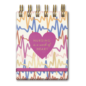 Nurse Heart Lines Spiral Notepad Product