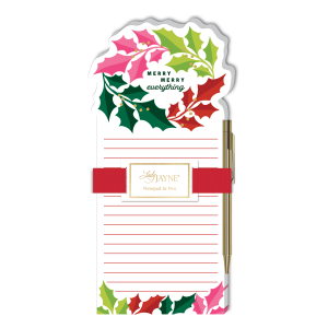 Bright Holly Die-Cut Notepad Product