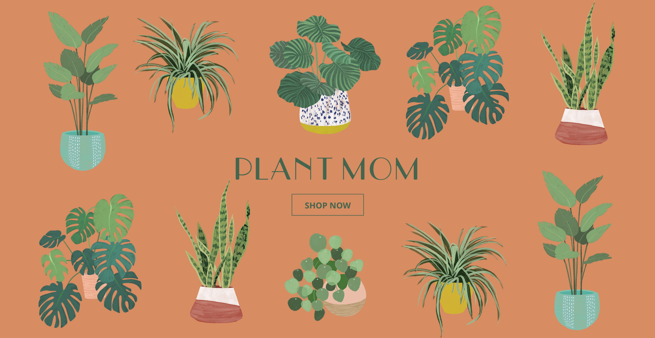 Plant Mom Stationery & Gift collection from Lady Jayne