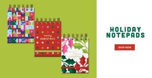Holiday Notepads by Lady Jayne