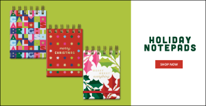 Holiday Notepads by Lady Jayne