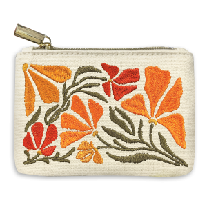 Flower Market Poppy Coin Pouch Product