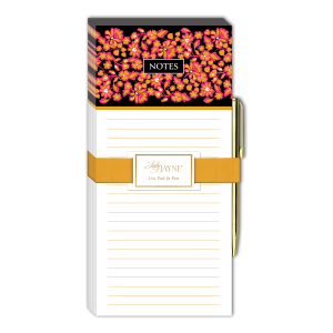 Lace Magnetic List Pad With Pen Product