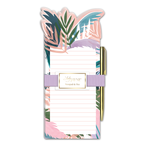 Palm Leaves Die-Cut Notepad Product