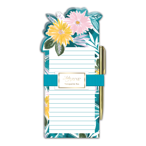 Floral Die-Cut Notepad Product