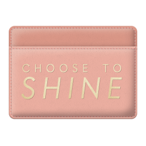 Coral Quote Credit Card Wallet Product