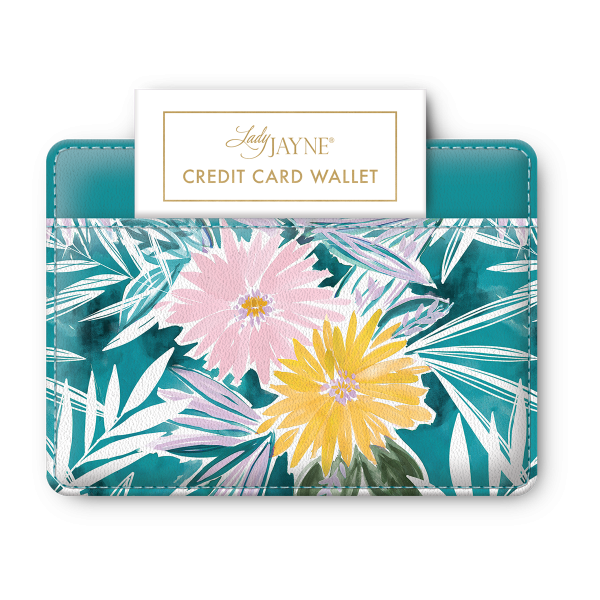 Floral Credit Card Wallet - Lady Jayne