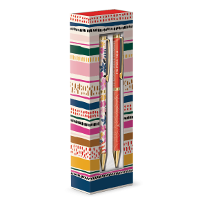 Stripe Boxed Pen Set Product