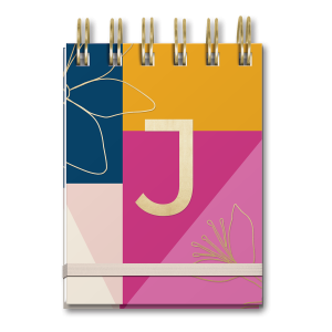 J Spiral Notepad Product