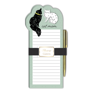 Cat Mom Die-Cut Notepad Product