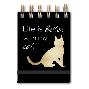 Cat Quote Spiral Notepad Product