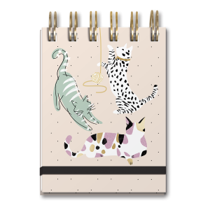 Cats Spiral Notepad Product