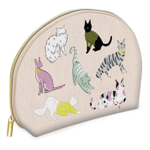 Cats Cosmetic Bag Product