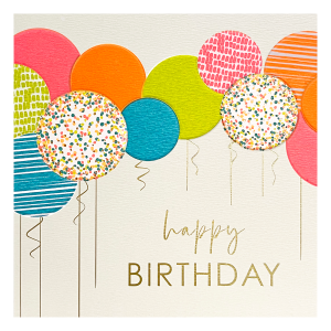 Balloon Birthday Greeting Card Product