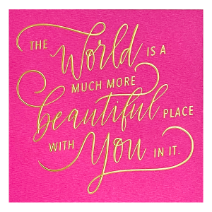 Neon-themed birthday card with a "Beautiful" message, perfect for vibrant celebrations.