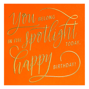 Spotlight Neon Greeting Card Product