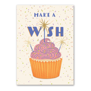 Cupcake Wish Greeting Card Product