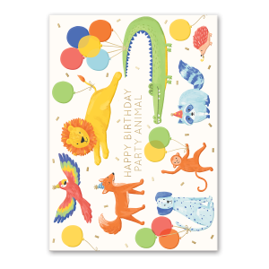 Party Animals Greeting Card Product