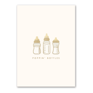 Poppin Bottles Greeting Card Product