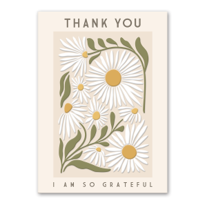 Flower Market Daisy Greeting Card Product