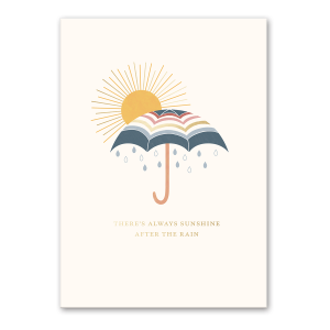 Sunshine & Rain Greeting Card Product