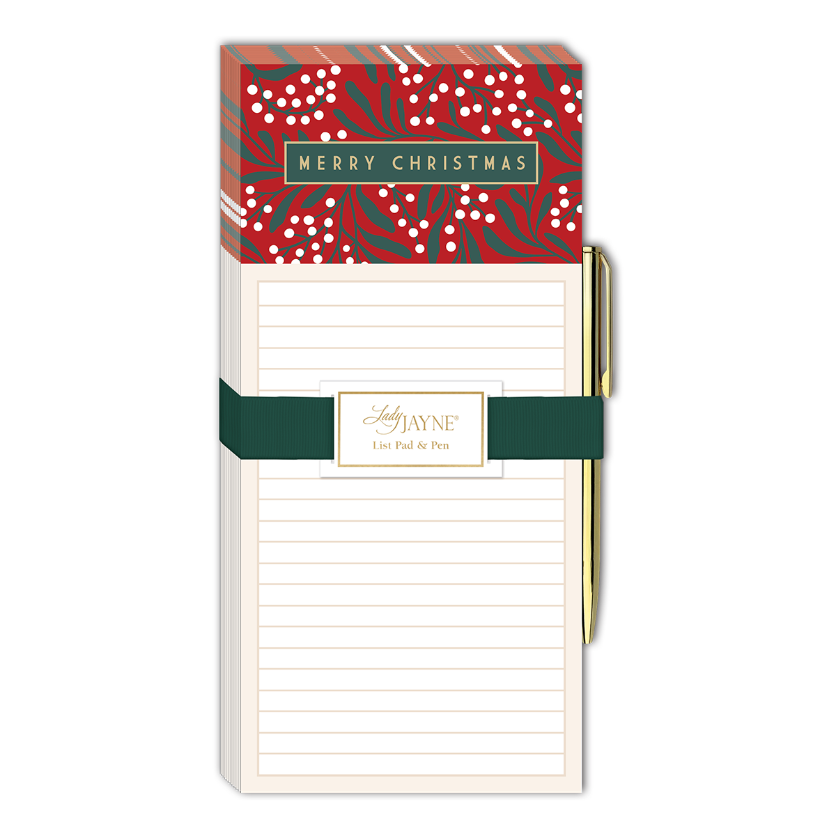 Winter Market Berries Magnetic List Pad Product