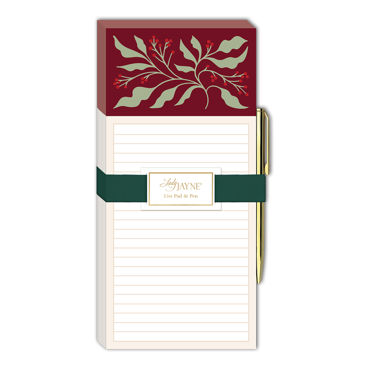 Holly Magnetic List Pad Product