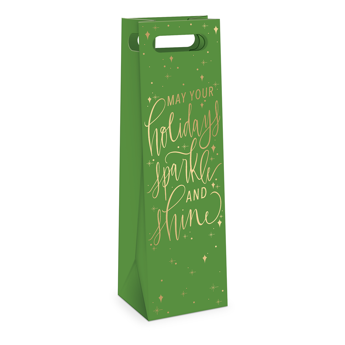Green Wine Bag Product