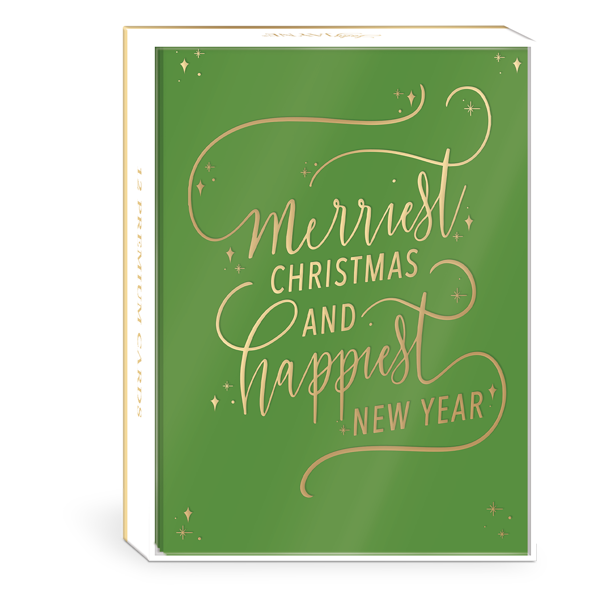 Greetings Green Boxed Holiday Cards Product