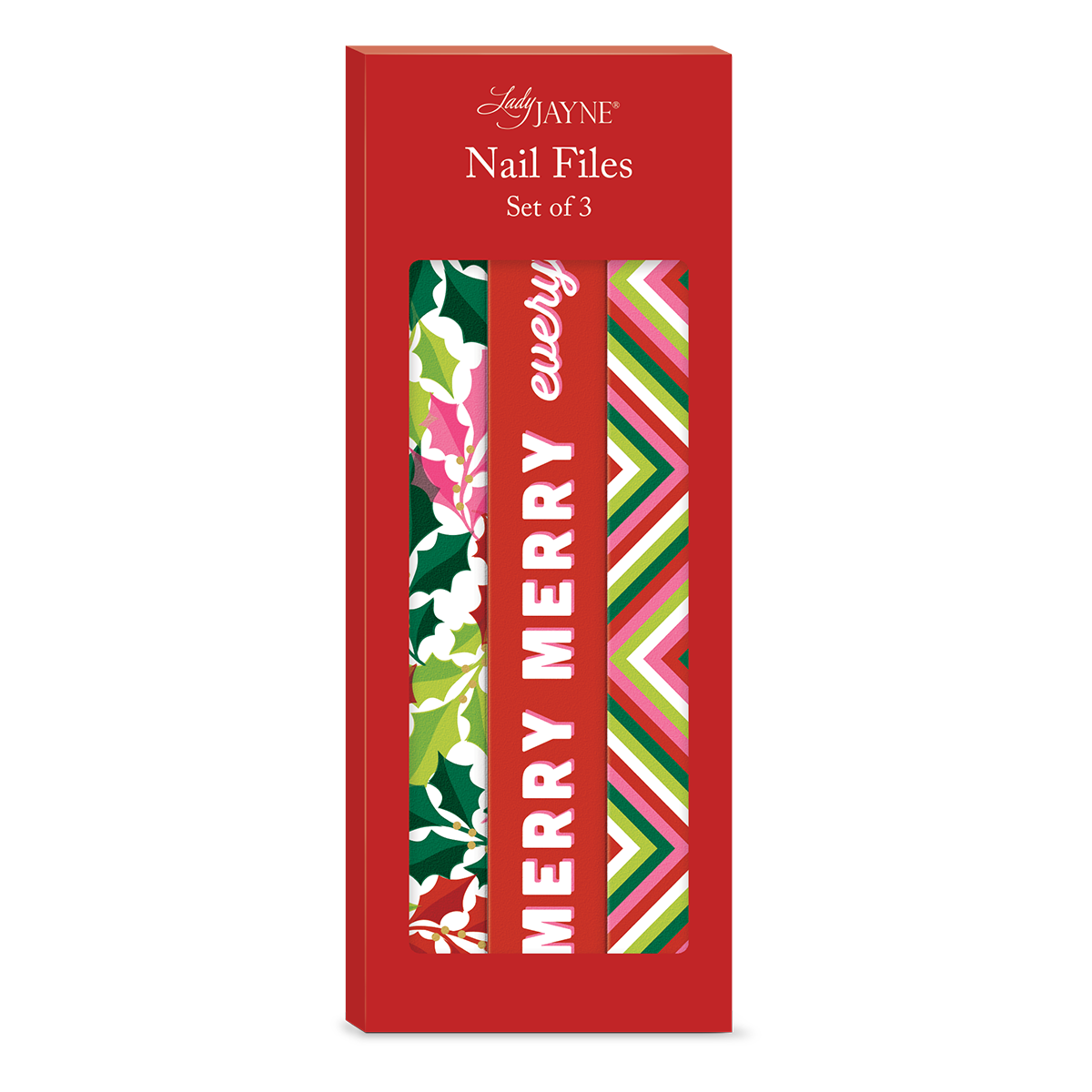 Bright Holly Nail File Set Product