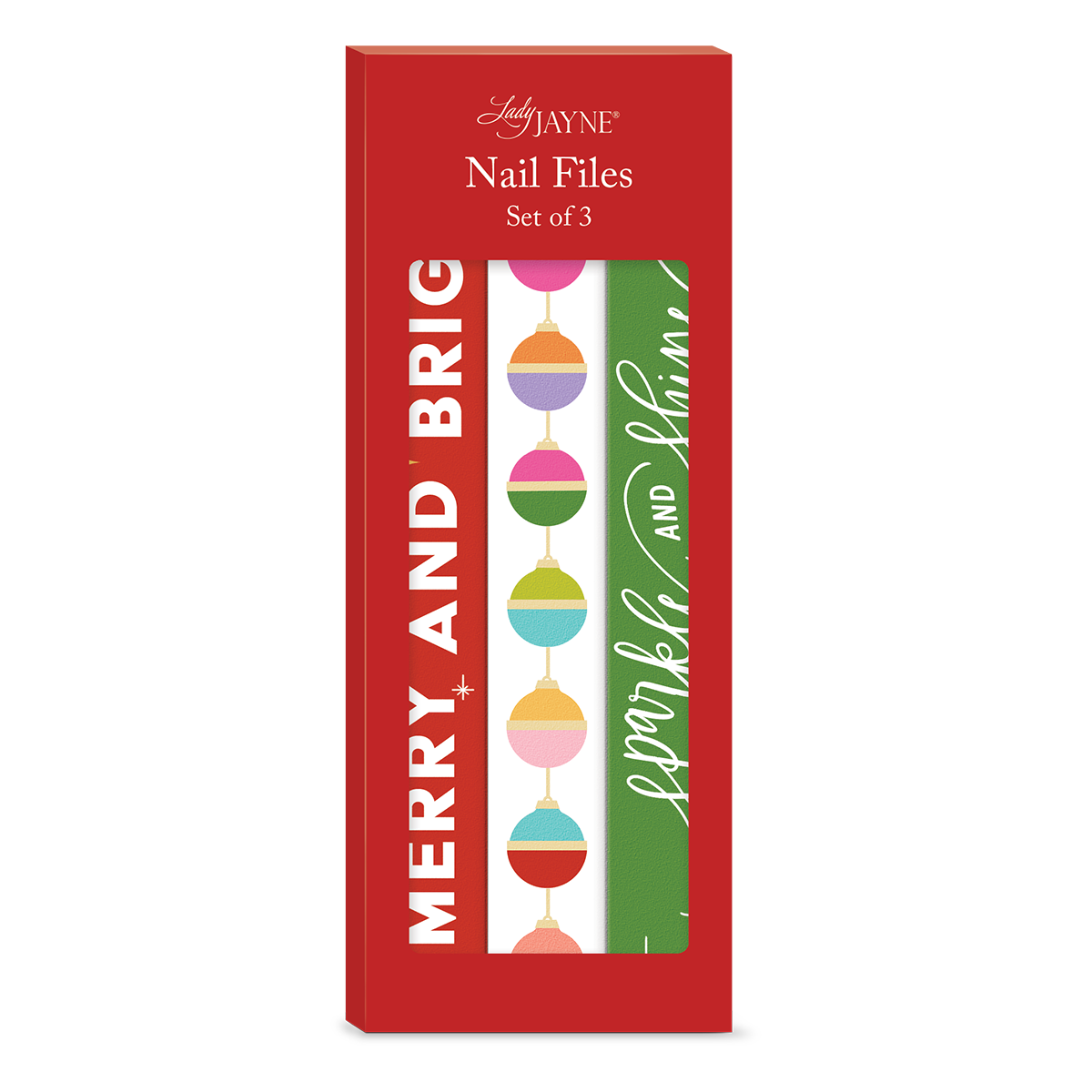 Geo Ornaments Nail File Set Product