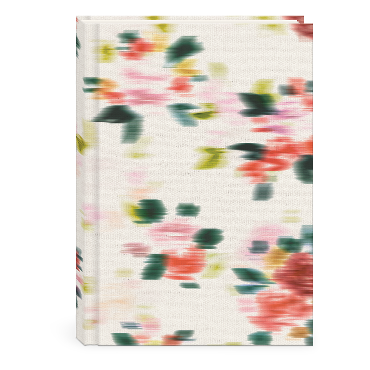 Hazy Florals Cream Fabric Journal Product