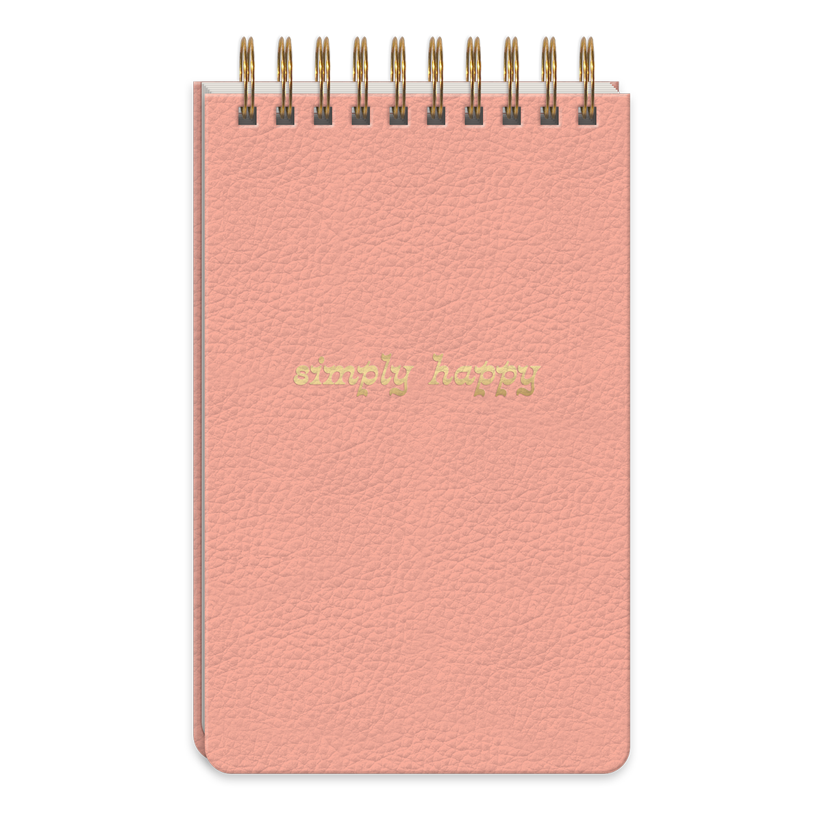 Hazy Florals Pink Solid Spiral Notepad Product