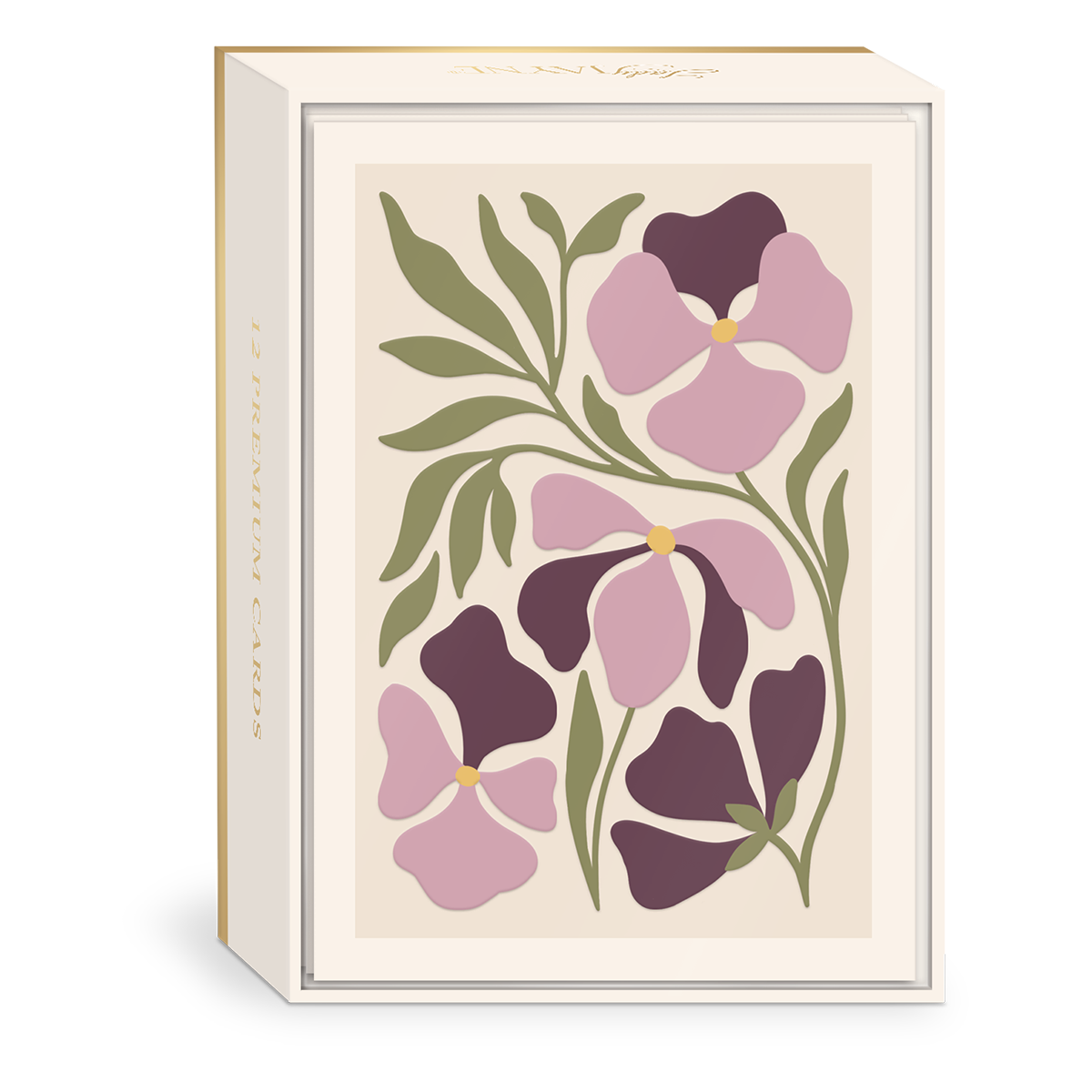 Flower Market Pansy Note Cards Product