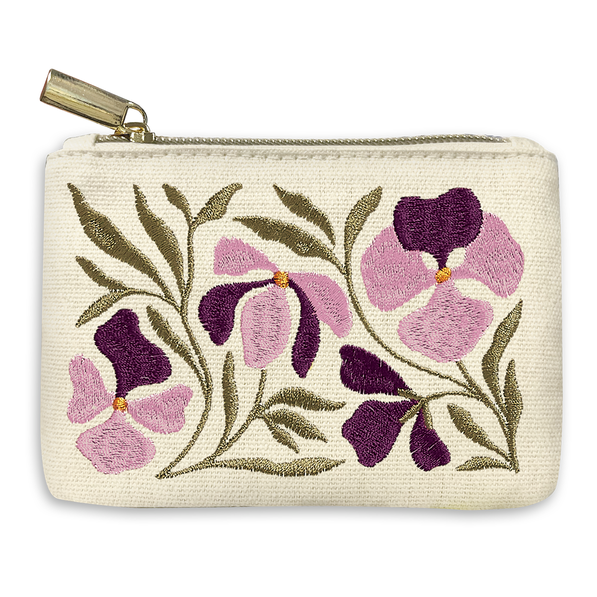 Flower Market Pansy Coin Pouch Product