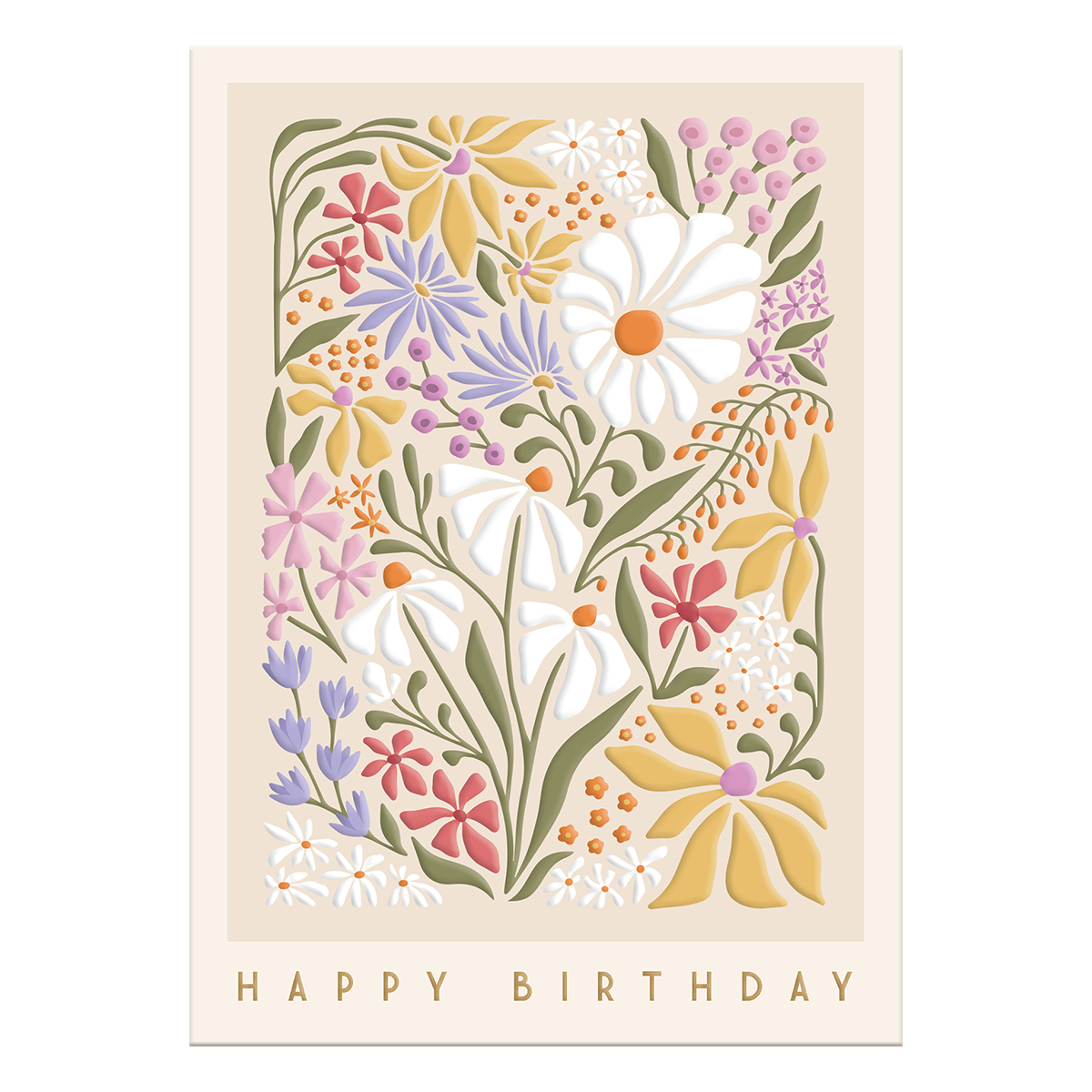 Wildflowers Greeting Card Product