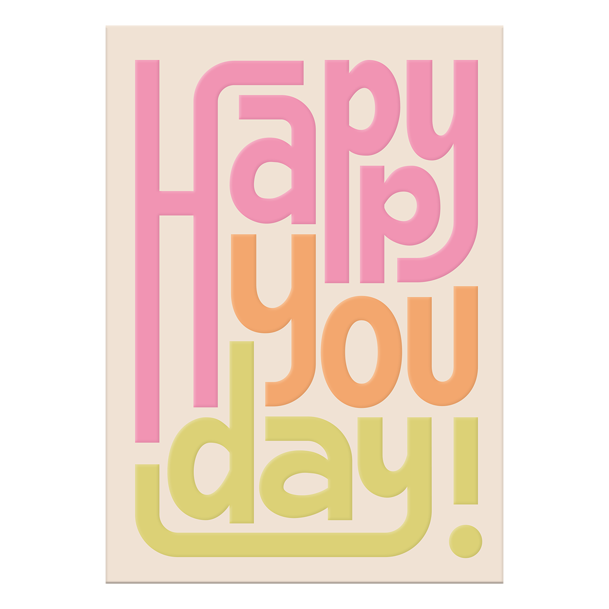 You Day Greeting Card Product