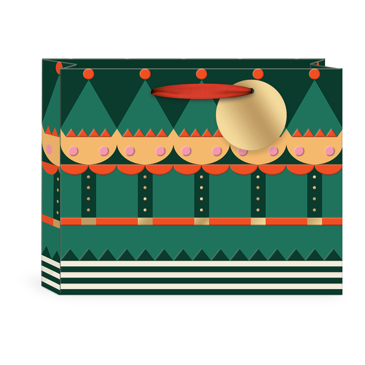 Jolly Geo Elf Medium Gift Bag Product