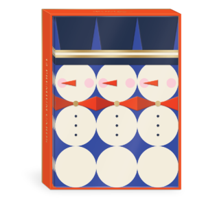 Snowman-themed boxed holiday cards, ideal for spreading holiday cheer.