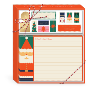 Assorted geometric stationery set, great for holiday correspondence.