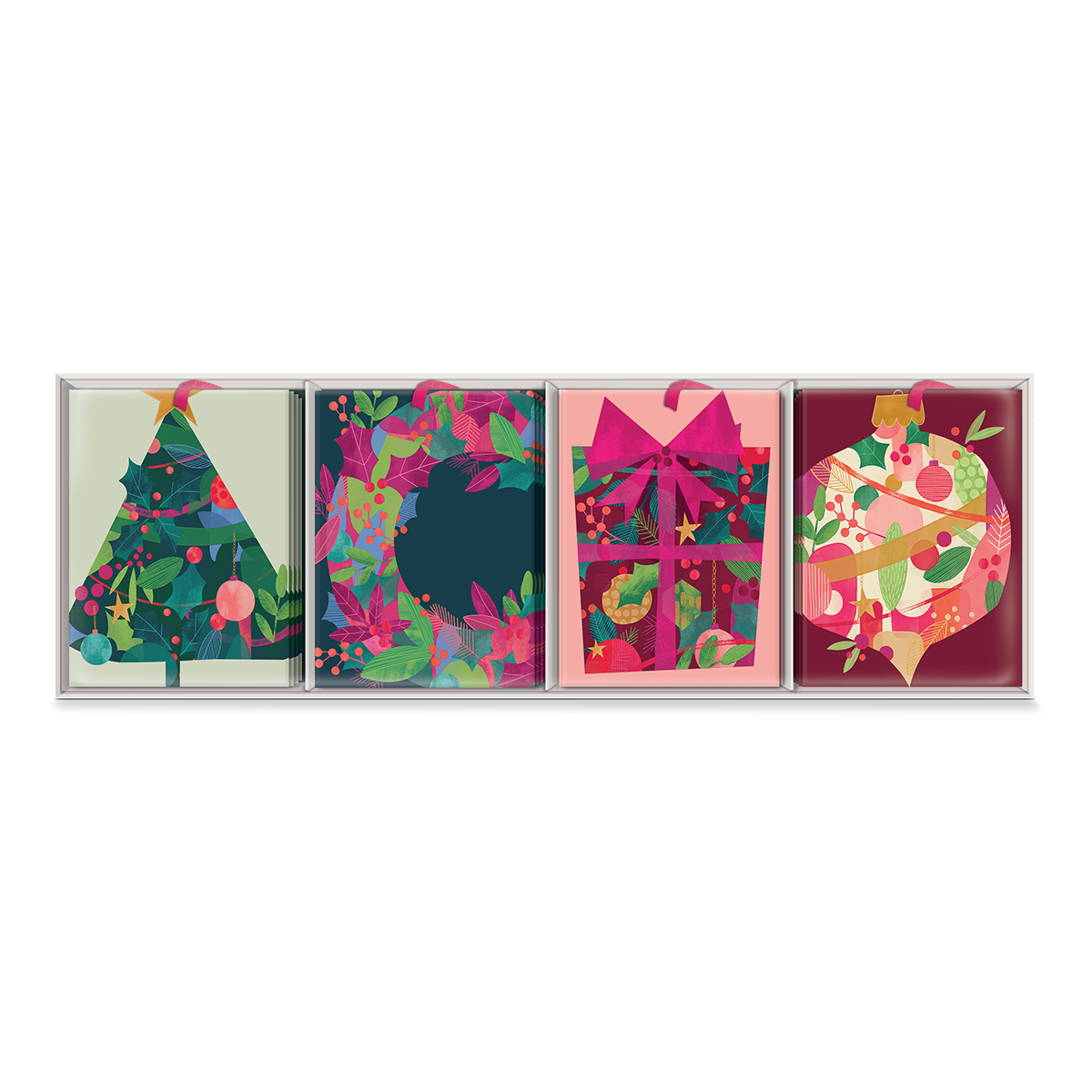 Deck The Halls Assorted Gift Tag Set Product
