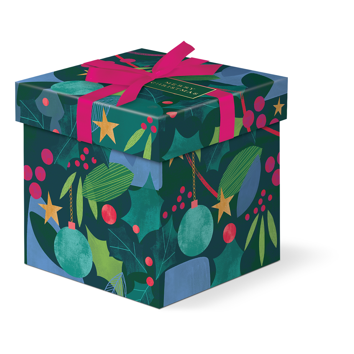 Deck The Halls Green Trinket Gift Box Product