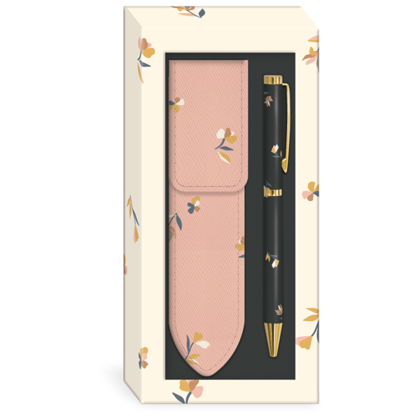 Bloomscape Ditsy Boxed Pen and Pouch - Lady Jayne