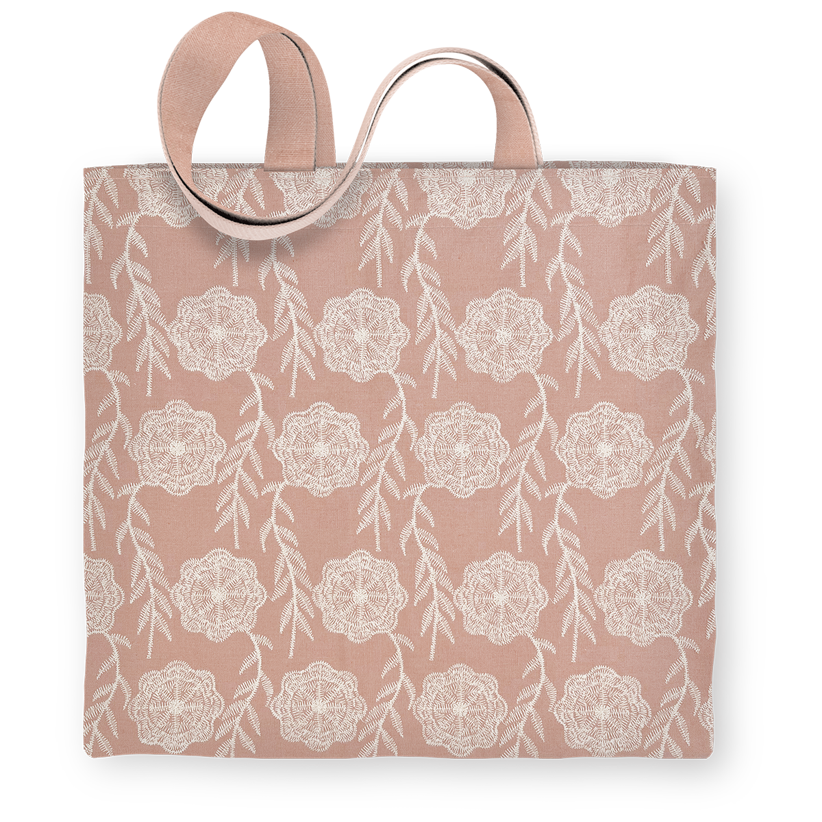 Sweet Boutique Peony Embroidered Tote Product