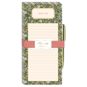 Forest floral magnetic list pad, great for task management.