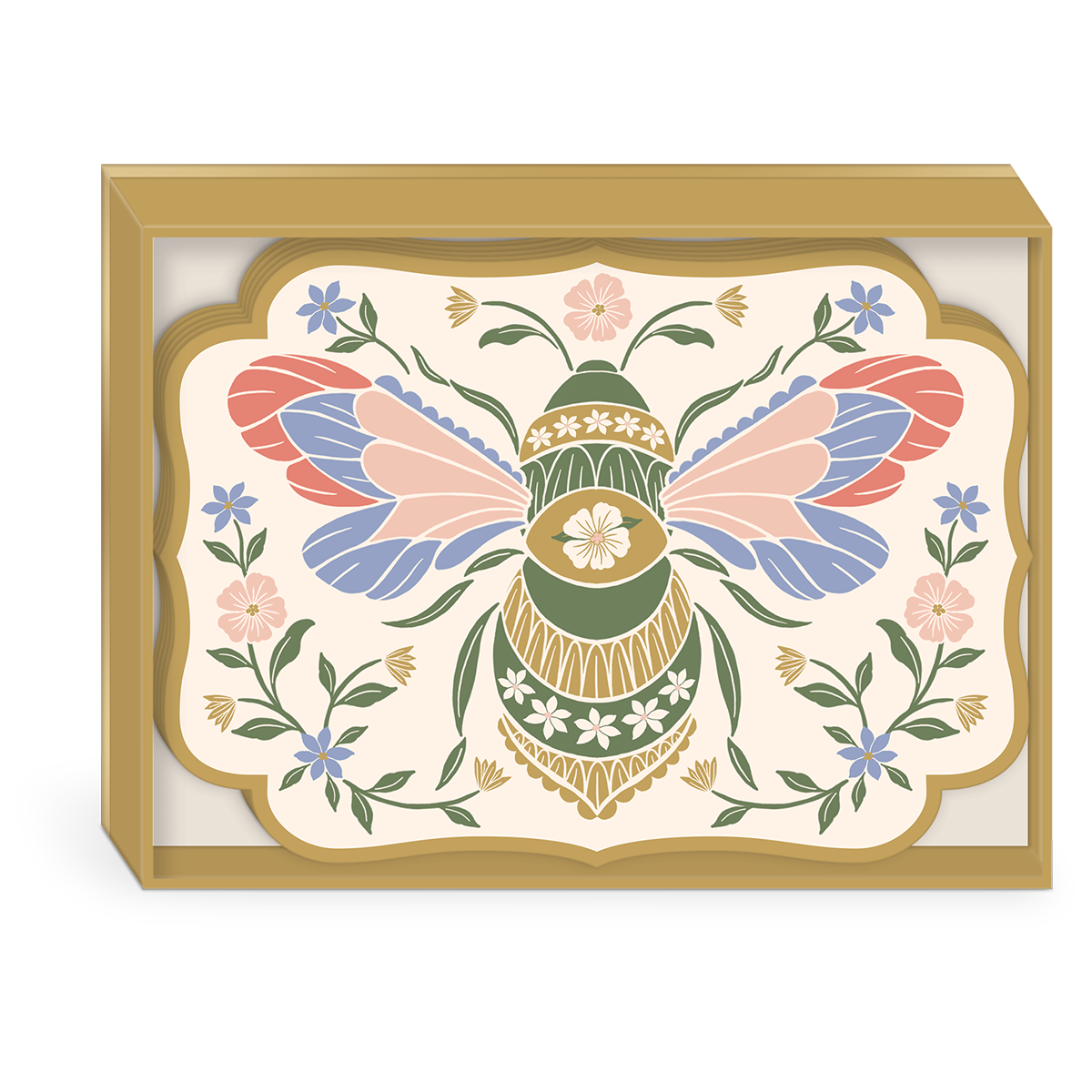 Bee-themed note cards, perfect for cheerful greetings.