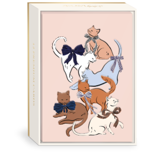 Cat-themed note cards, great for feline-loving friends.